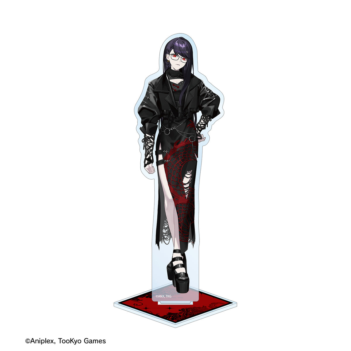 (Goods - Acrylic Stand) HUNDRED LINE Last Defense Academy Art by REO Hiruko Shizuhara China Punk ver. BIG Acrylic Stand POP UP SHOP in Marui