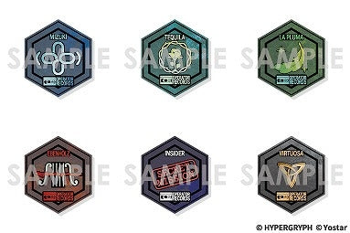 (1BOX=6)(Goods - Pin Badge) Arknights Commemorative Medal Pins Vol. 2 BOX B