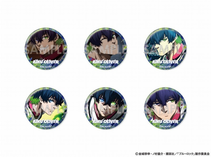 (Goods - Badge) Blue Lock Button Badge Set 3 ~So Many Oliver Aikus! Selection~