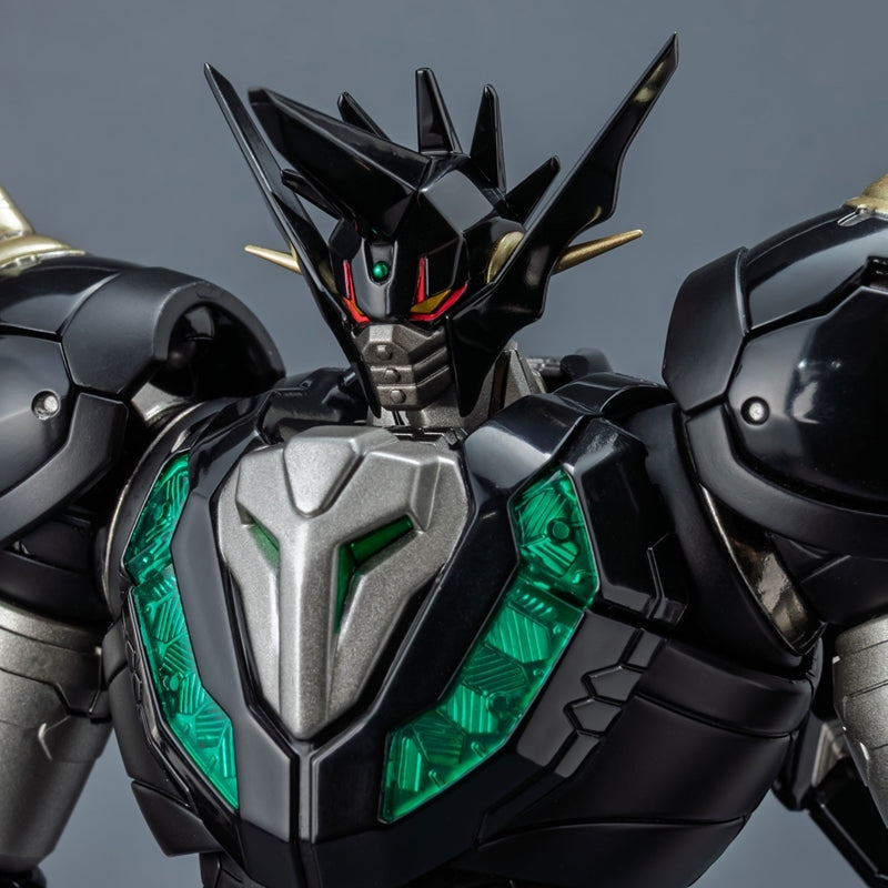 (Action Figure) RIOBOT Dynamic Work Shin Getter Dragon Black VER. Posable Figure