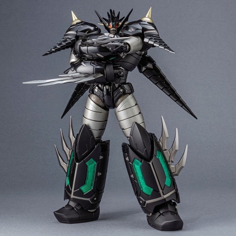 (Action Figure) RIOBOT Dynamic Work Shin Getter Dragon Black VER. Posable Figure