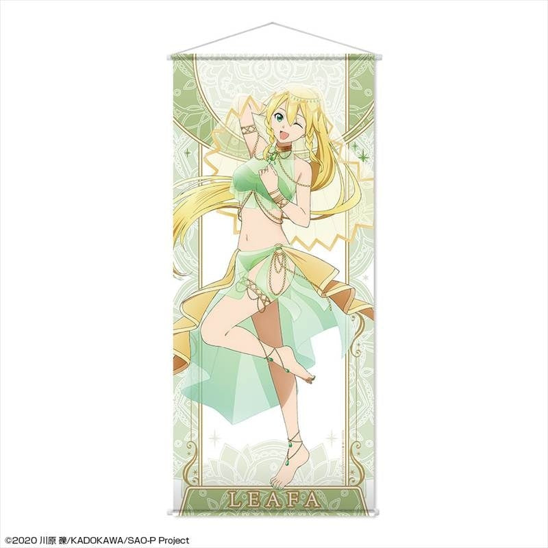 (Goods - Tapestry) Sword Art Online Almost Life-size Tapestry Design 02 (Leafa/Dancer ver.) (feat. Exclusive Art)