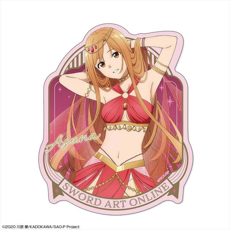 (Goods - Sticker) Sword Art Online Sticker Design 01 (Asuna/Dancer ver.) (feat. Exclusive Art)
