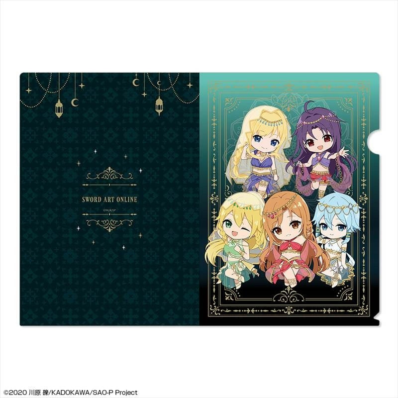 (Goods - Clear File) Sword Art Online Clear File (Ensemble/Chibi Chara Dancer ver.)