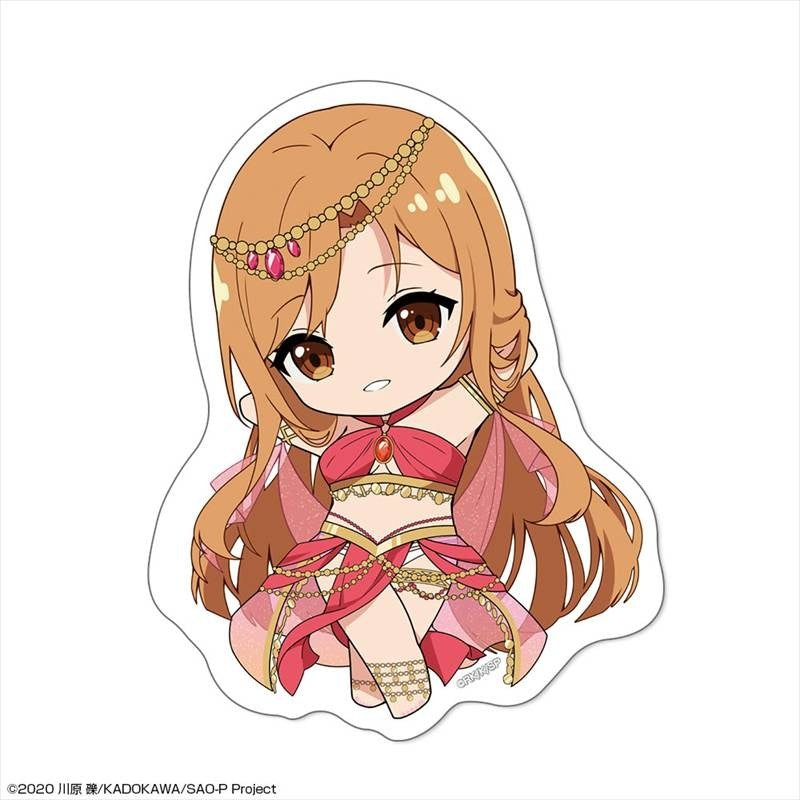 (Goods - Sticker) Sword Art Online Sticker Design 01 (Asuna/Chibi Chara Dancer ver.)