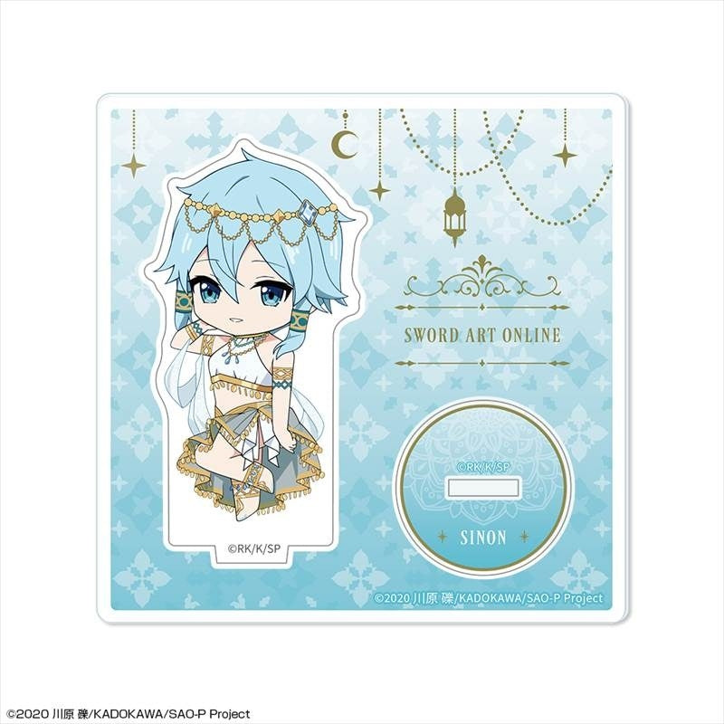 (Goods - Acrylic Stand) Sword Art Online Chibi Chara Acrylic Stand Design 03 (Shinon/Chibi Chara Dancer ver.)