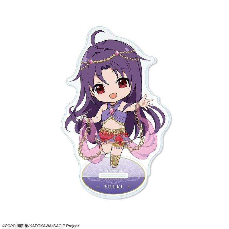 (Goods - Acrylic Stand) Sword Art Online Chibi Chara Acrylic Stand Design 04 (Yuuki/Chibi Chara Dancer ver.)