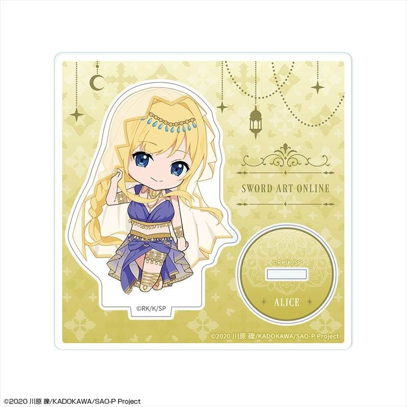 (Goods - Acrylic Stand) Sword Art Online Chibi Chara Acrylic Stand Design 05 (Alice/Chibi Chara Dancer ver.)