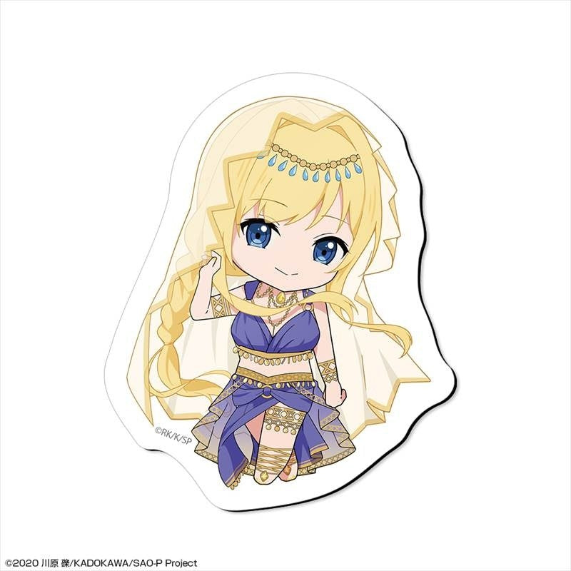 (Goods - Magnet) Sword Art Online Magnet Sheet Design 05 (Alice/Chibi Chara Dancer ver.)