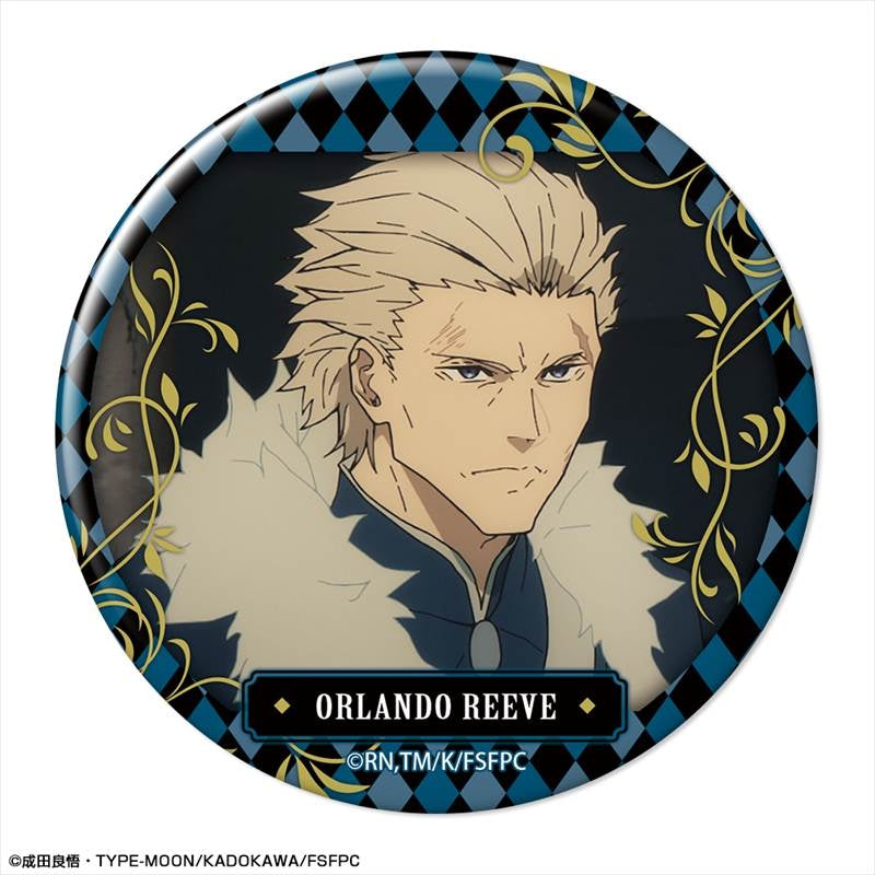 (Goods - Badge) TV Anime Fate/strange Fake Button Badge Design 13 (Orlando Reeve)