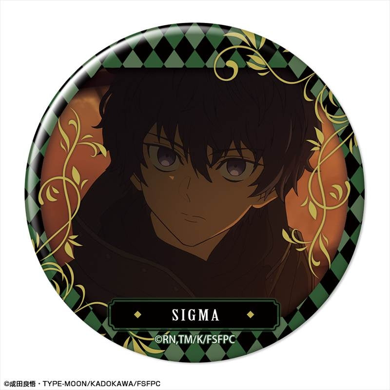 (Goods - Badge) TV Anime Fate/strange Fake Button Badge Design 16 (Sigma/A)