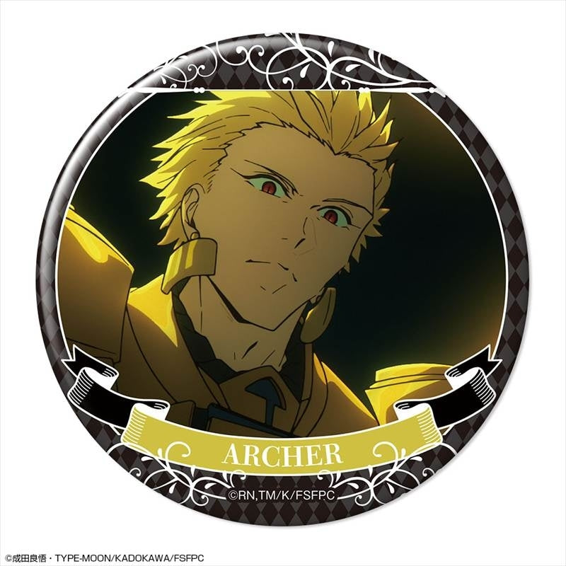 (Goods - Badge) TV Anime Fate/strange Fake Button Badge Ver. 2 Design 05 (Archer/A)
