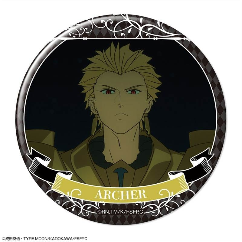 (Goods - Badge) TV Anime Fate/strange Fake Button Badge Ver. 2 Design 06 (Archer/B)