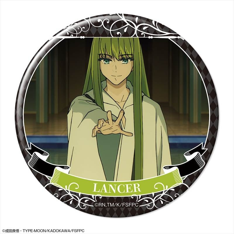 (Goods - Badge) TV Anime Fate/strange Fake Button Badge Ver. 2 Design 09 (Lancer/B)
