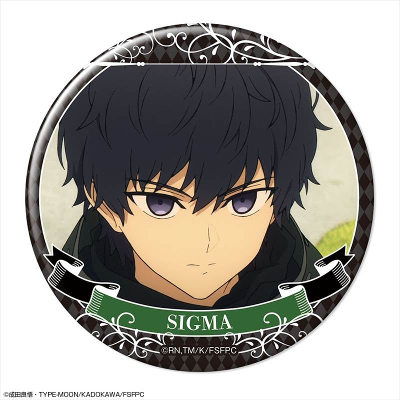 (Goods - Badge) TV Anime Fate/strange Fake Button Badge Ver. 2 Design 15 (Sigma/B)