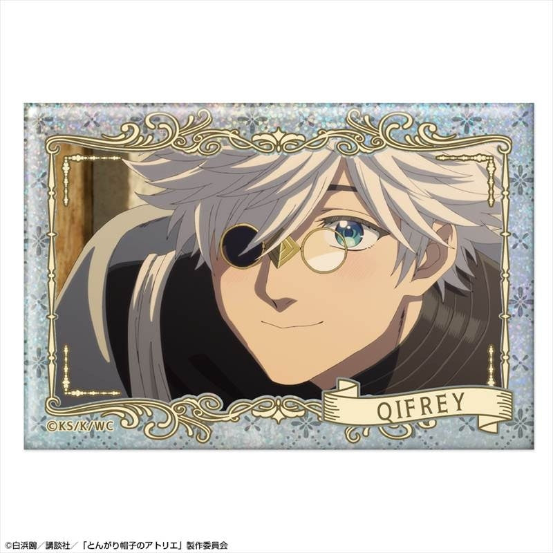 (Goods - Badge) Witch Hat Atelier TV Anime Holographic Button Badge Ver. 2 Design 05 (Qifrey B)