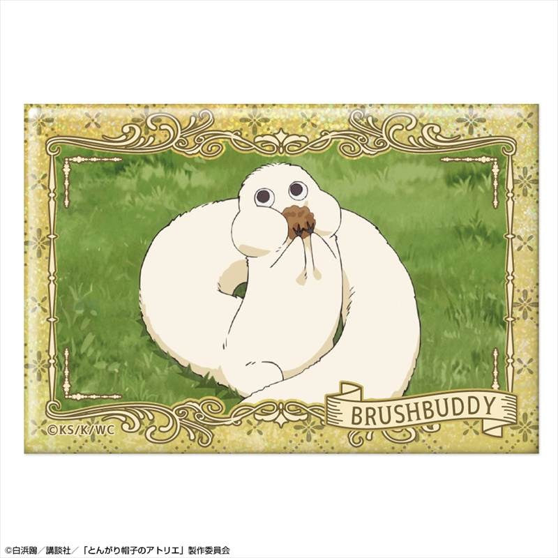 (Goods - Badge) Witch Hat Atelier TV Anime Holographic Button Badge Ver. 2 Design 12 (Brushbuddy)