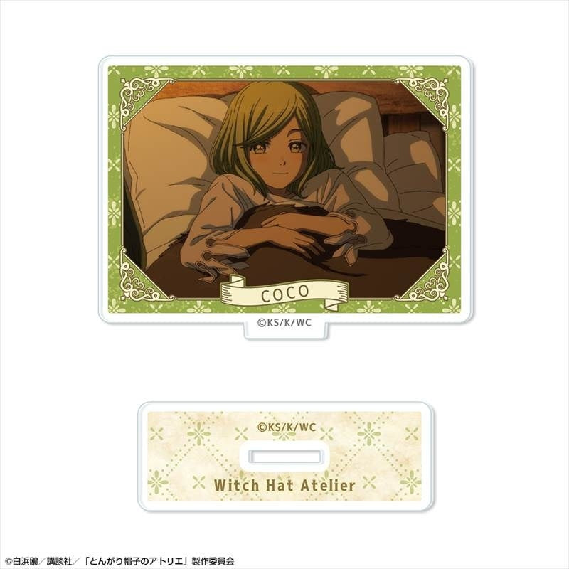 (Goods - Stand Pop) Witch Hat Atelier TV Anime Mini Acrylic Stand Design 01 (Coco A)