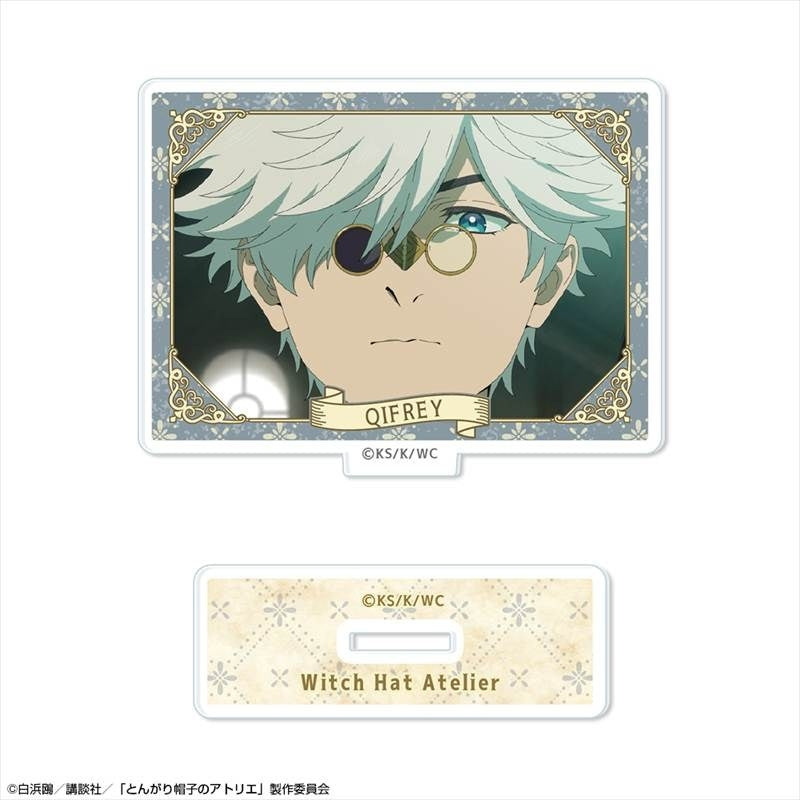 (Goods - Stand Pop) Witch Hat Atelier TV Anime Mini Acrylic Stand Design 05 (Qifrey B)