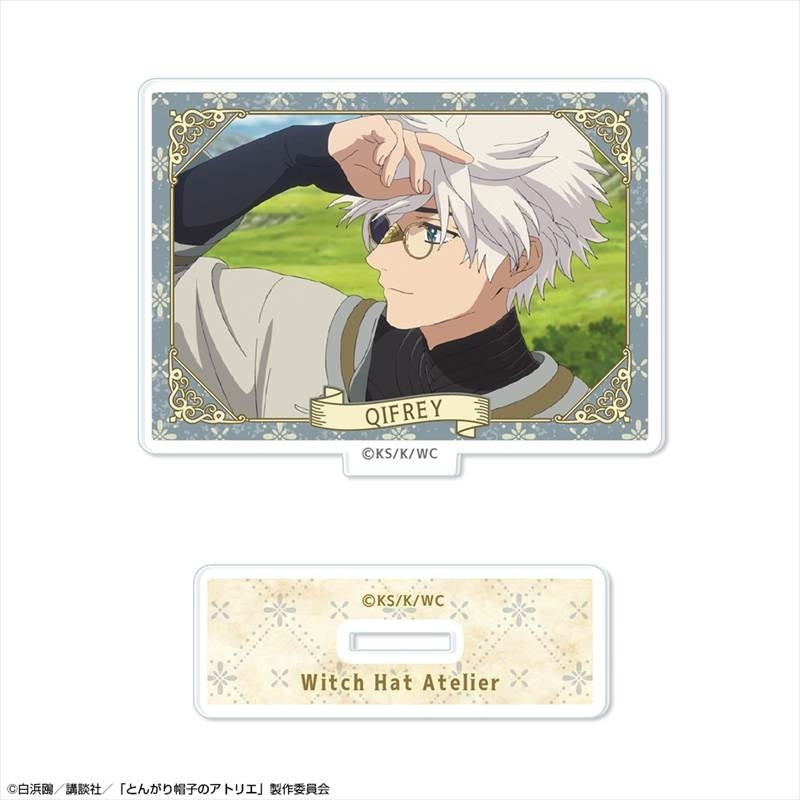 (Goods - Stand Pop) Witch Hat Atelier TV Anime Mini Acrylic Stand Design 07 (Qifrey D)