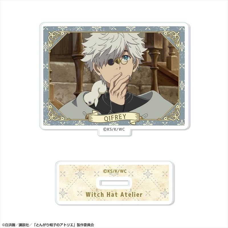 (Goods - Stand Pop) Witch Hat Atelier TV Anime Mini Acrylic Stand Design 09 (Qifrey F)