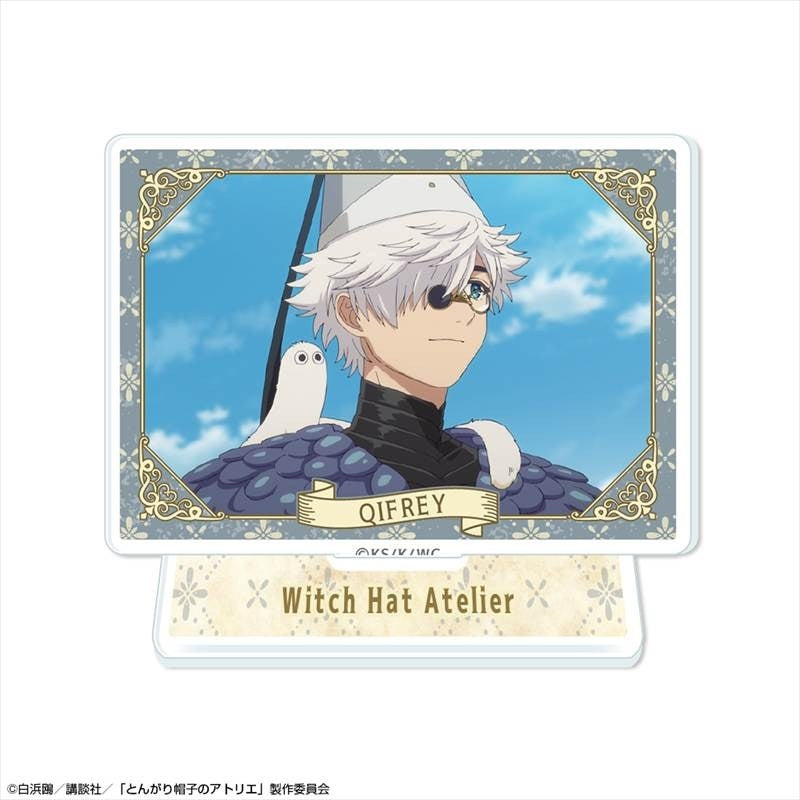 (Goods - Stand Pop) Witch Hat Atelier TV Anime Mini Acrylic Stand Design 10 (Qifrey G)