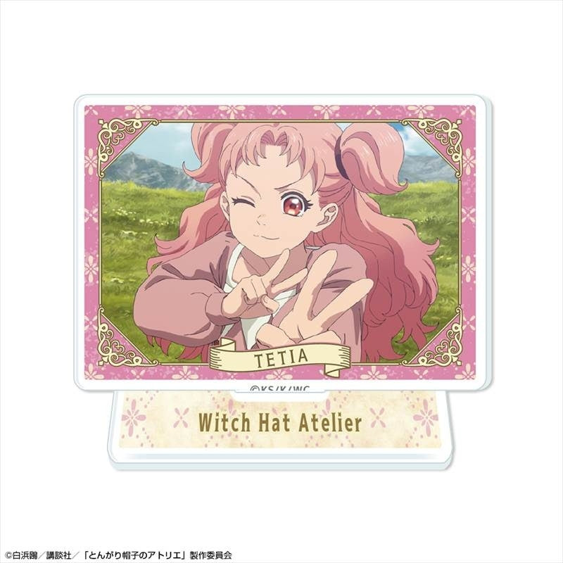 (Goods - Stand Pop) Witch Hat Atelier TV Anime Mini Acrylic Stand Design 12 (Tetia)