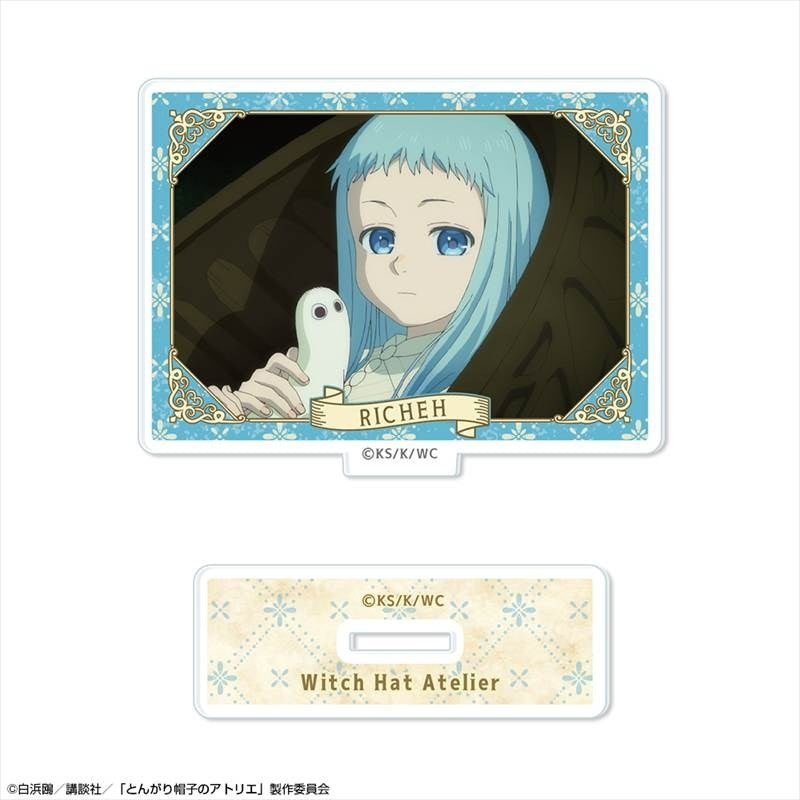 (Goods - Stand Pop) Witch Hat Atelier TV Anime Mini Acrylic Stand Design 13 (Richeh)