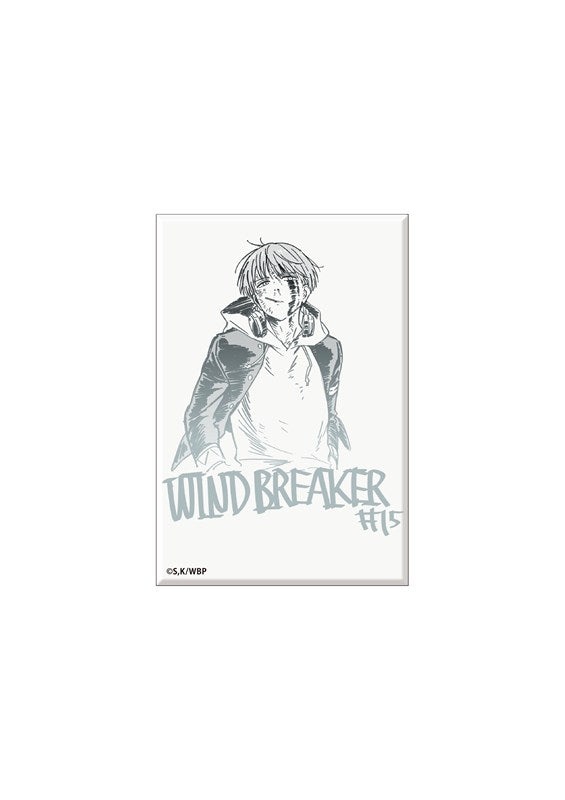 (Goods - Magnet) WIND BREAKER Dubbing Script Art Square Magnet (Ren Kaji)