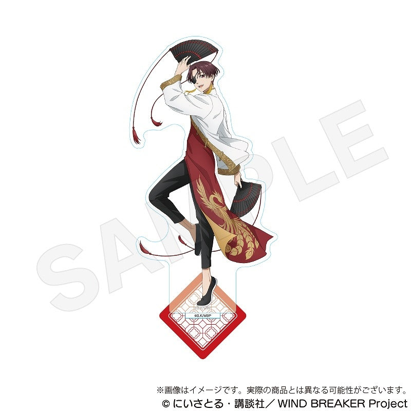 (Goods - Stand Pop) WIND BREAKER Acrylic Stand Five Beasts ver. Hayato Suo