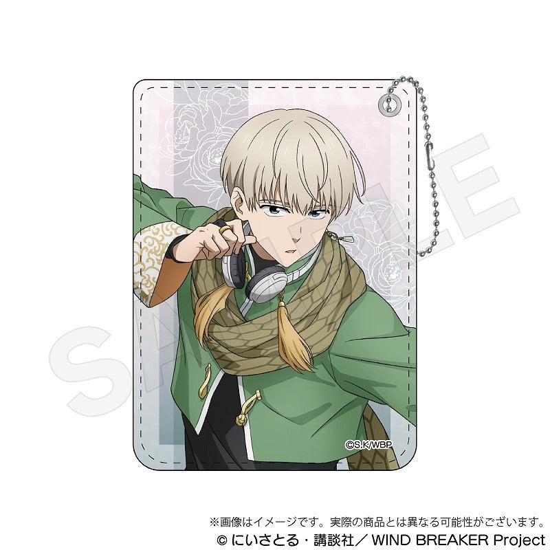 (Goods - Pass Case) WIND BREAKER PU Leather Pass Case Five Beasts ver. Ren Kaji