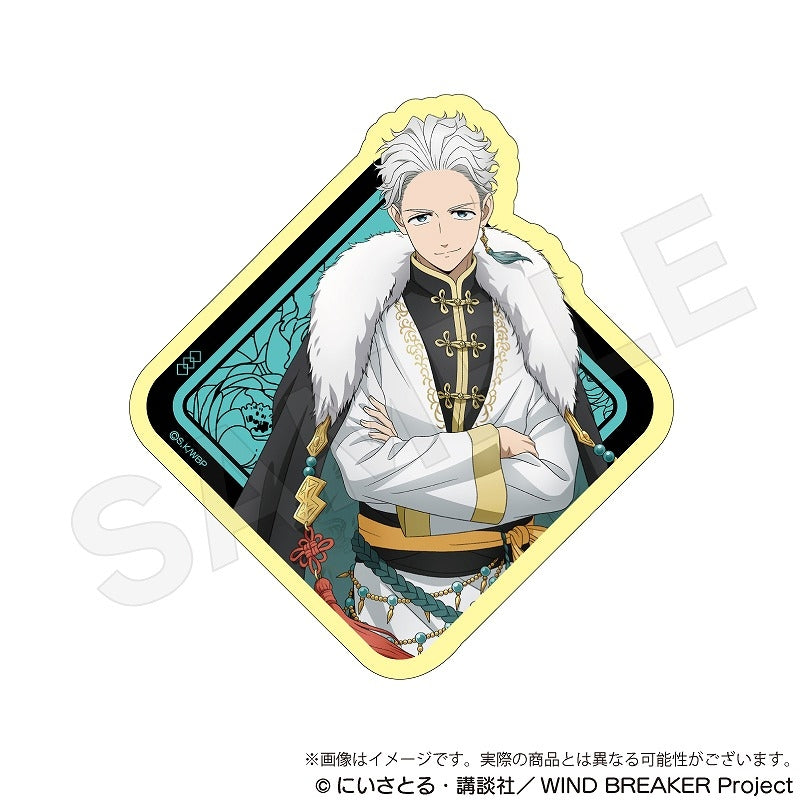 (Goods - Sticker) WIND BREAKER Sticker Five Beasts ver. Hajime Umemiya