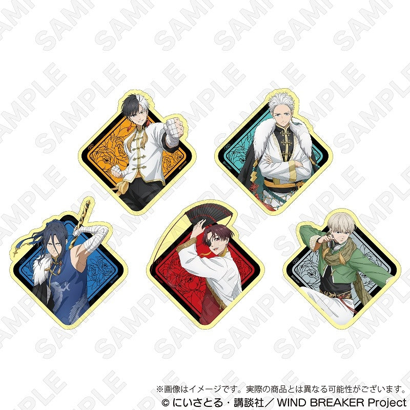 (Goods - Sticker) WIND BREAKER Sticker Five Beasts ver. Hajime Umemiya