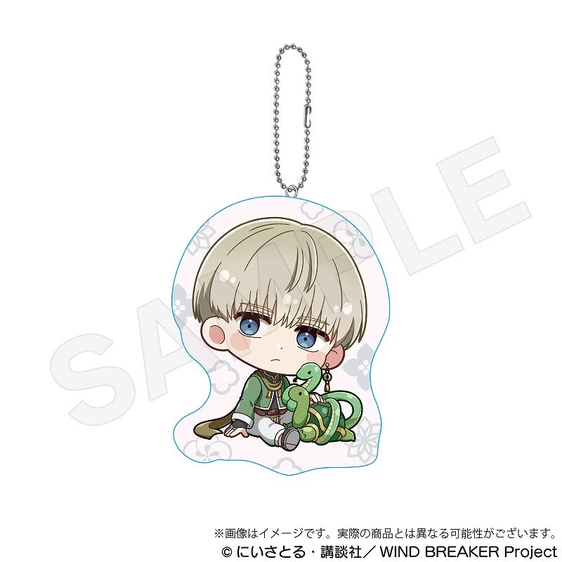 (Goods - Key Chain) WIND BREAKER Cushion Key Chain Five Beasts ver. Ren Kaji