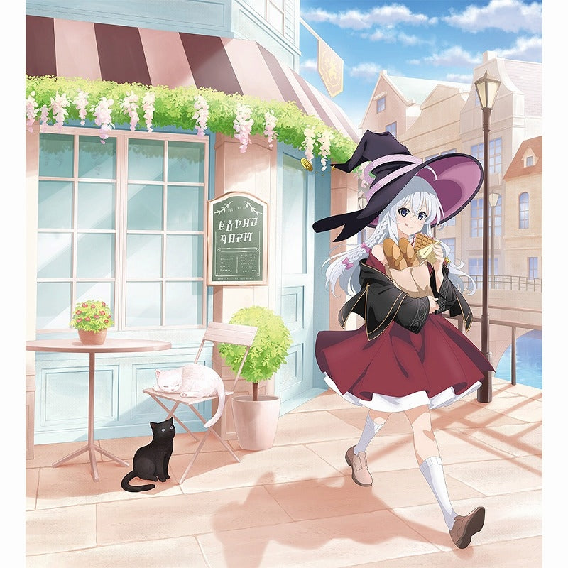 (Goods - Art Board) Wandering Witch: The Journey of Elaina Key Animation Art feat. Exclusive Art (Elaina/Walk & Eat)