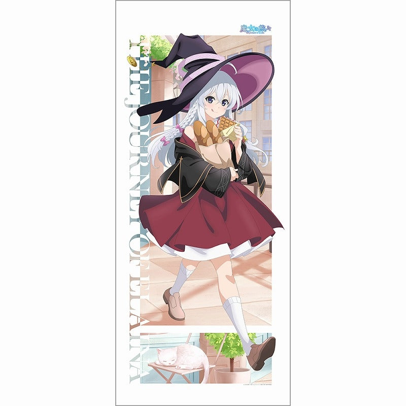 (Goods - Tapestry) Wandering Witch: The Journey of ElainLarge Tapestry feat. Exclusive Art (Elaina/Walk & Eat)