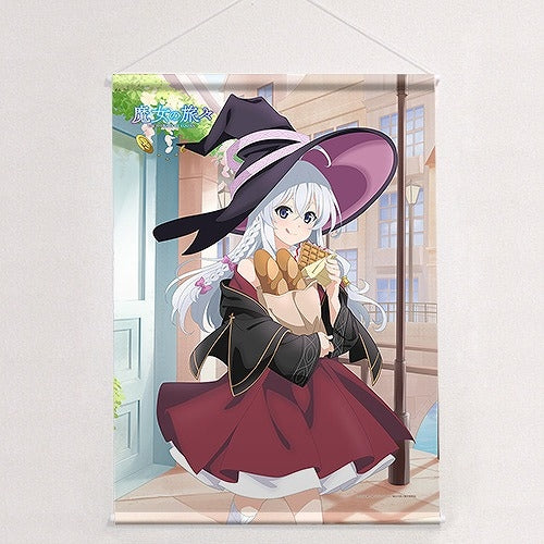 (Goods - Tapestry) Wandering Witch: The Journey of Elaina feat. Exclusive Art B2 Tapestry (Elaina/Walk & Eat)WSuede