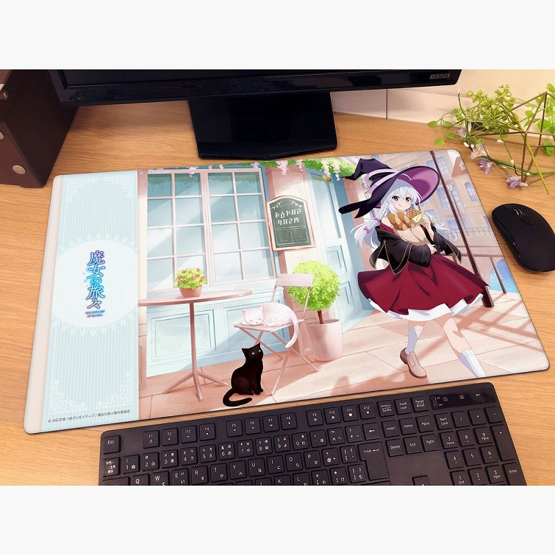 (Goods - Mat) Wandering Witch: The Journey of Elaina feat. Exclusive Art Rubber Mat (Elaina/Walk & Eat)