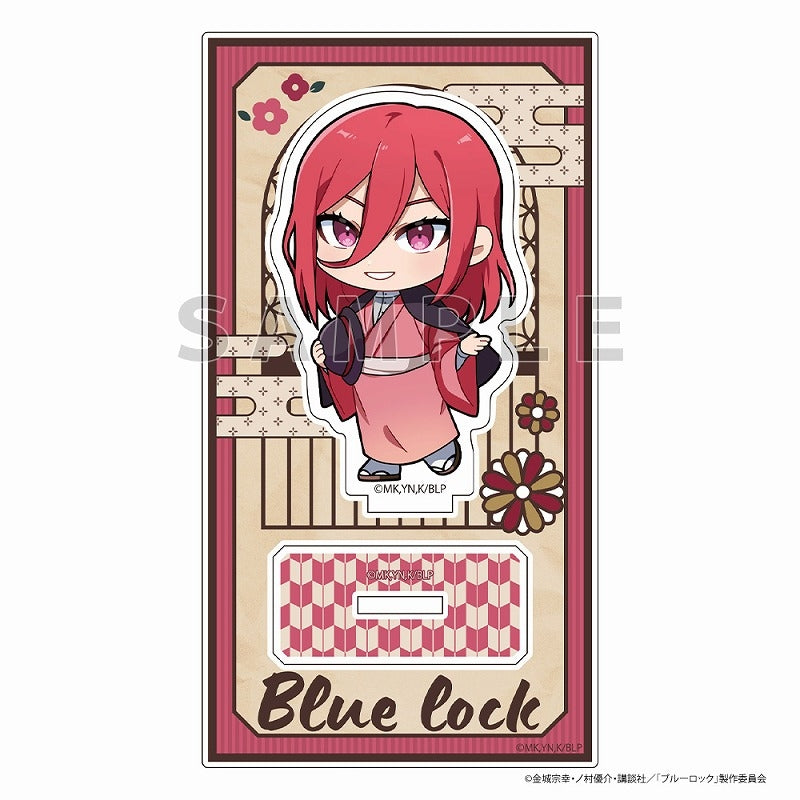 (Goods - Stand Pop) Blue Lock Acrylic Stand (Hyoma Chigiri/Retro Japan ver.)