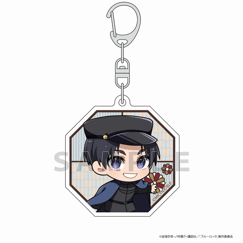 (Goods - Key Chain) Blue Lock Acrylic Key Chain (Nijiro Nanase/Retro Japan ver.)