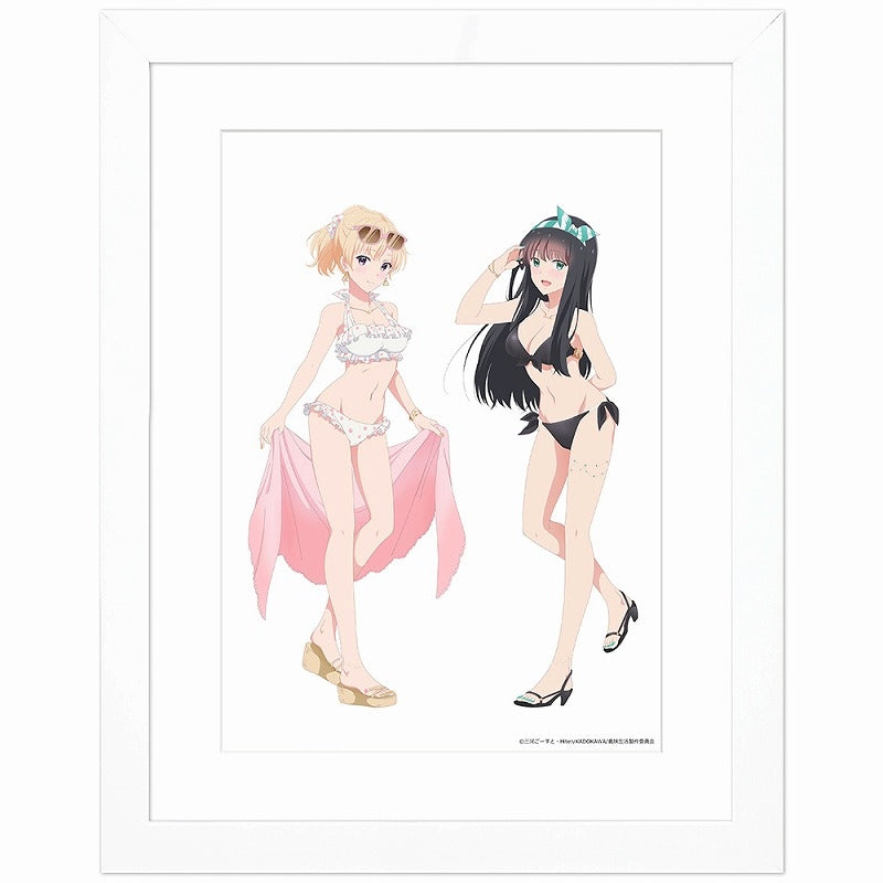 (Goods - Board) Days with My Stepsister A4 Chara Fine Graph (Bikini) feat. Exclusive Art