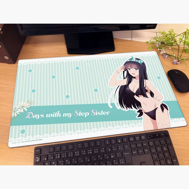 (Goods - Mat) Days with My Stepsister Rubber Mat feat. Exclusive Art (Shiori Yomiuri/Bikini)