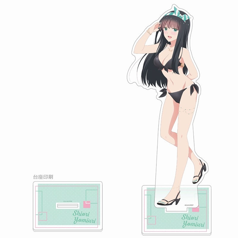 (Goods - Stand Pop) Days with My Stepsister Large Acrylic Stand feat. Exclusive Art (Shiori Yomiuri/Bikini)