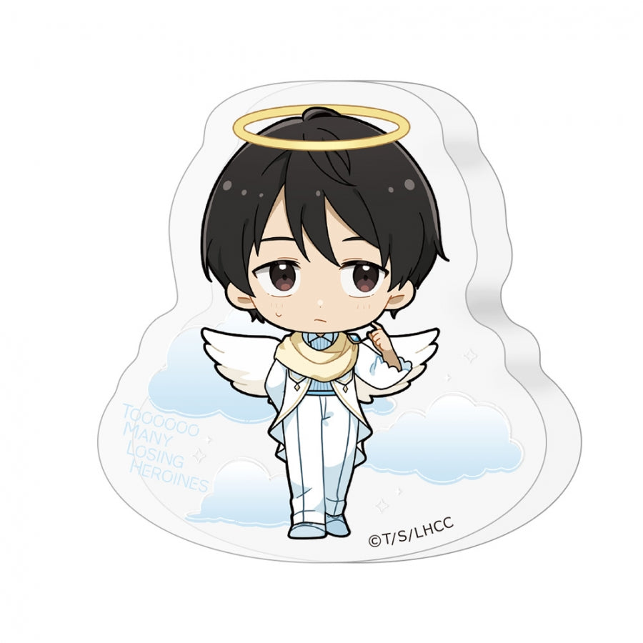 (Goods - Ornament) Too Many Losing Heroines! Die-cut Acrylic Block (Kazuhiko Nukumizu/Angel)
