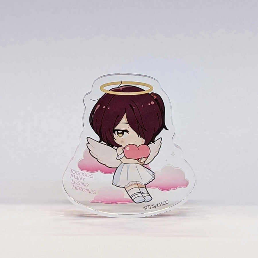 (Goods - Ornament) Too Many Losing Heroines! Die-cut Acrylic Block (Chika Komari/Angel)
