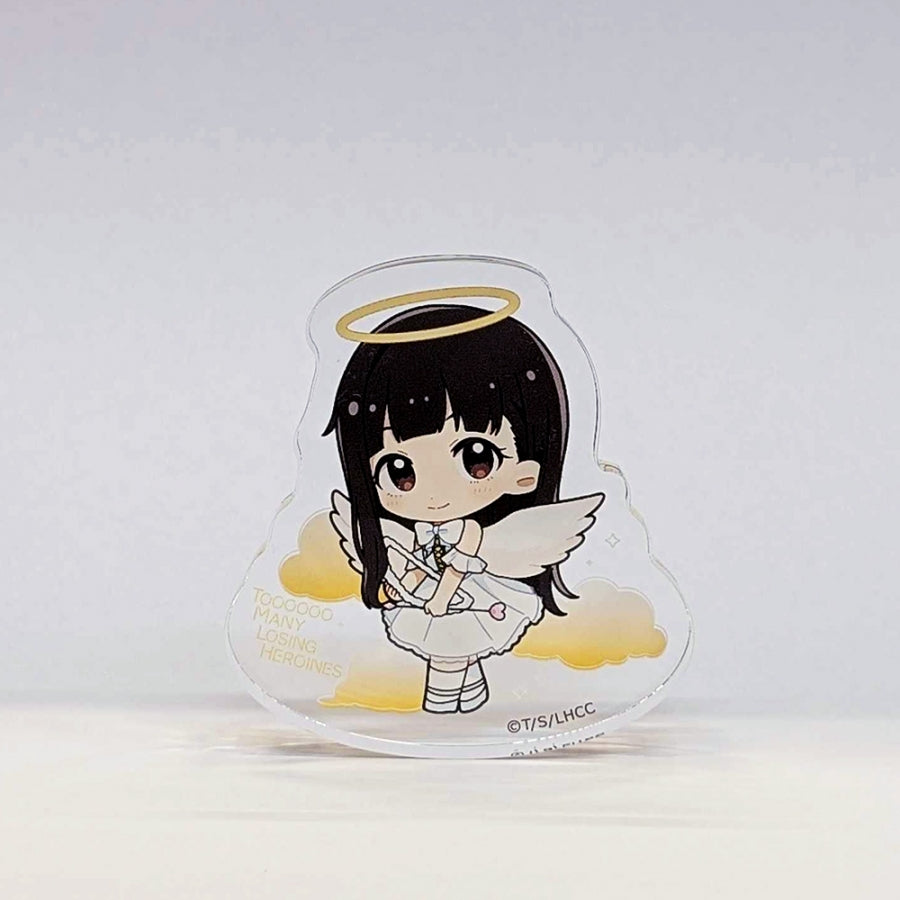 (Goods - Ornament) Too Many Losing Heroines! Die-cut Acrylic Block (Kaju Nukumizu/Angel)