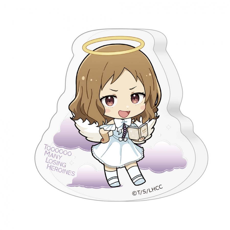 (Goods - Ornament) Too Many Losing Heroines! Die-cut Acrylic Block (Konami Amanatsu/Angel)