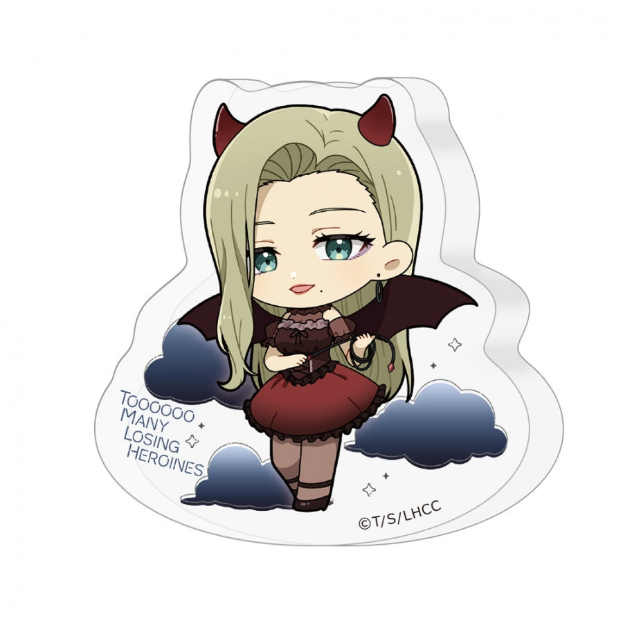 (Goods - Ornament) Too Many Losing Heroines! Die-cut Acrylic Block (Sayo Konuki/Devil)