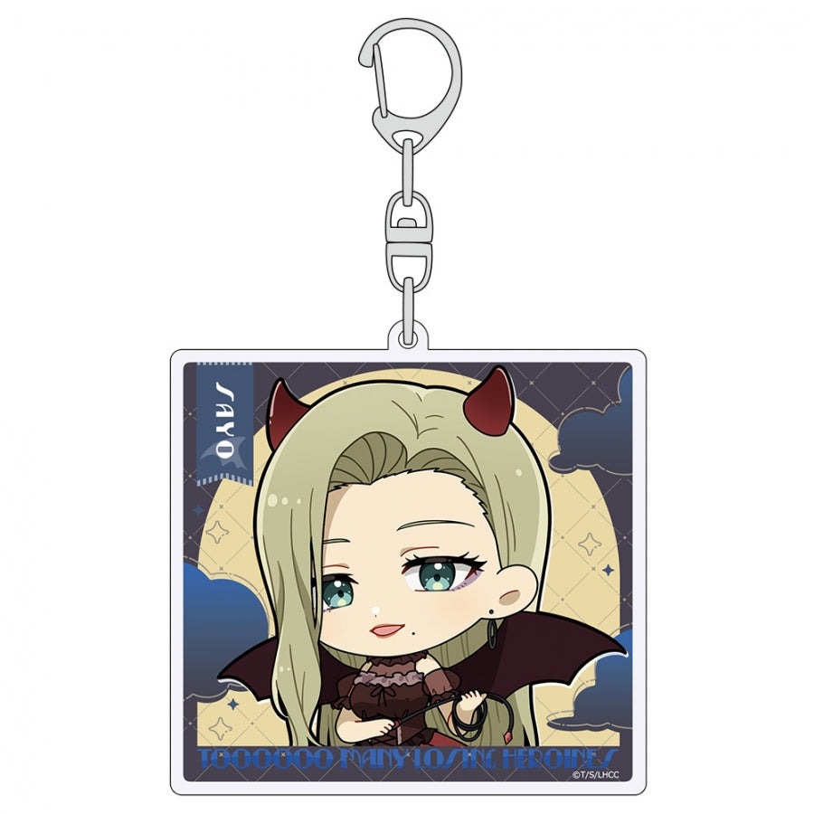 (Goods - Keychain) Too Many Losing Heroines! Acrylic Keychain (Sayo Konuki/Devil)