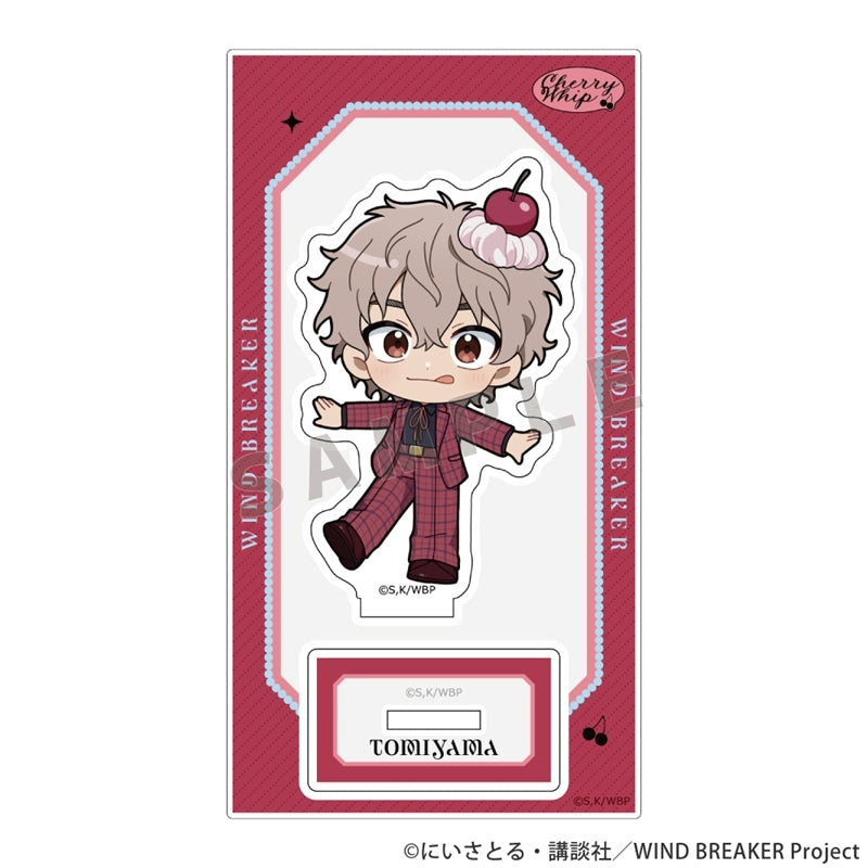 (Goods - Acrylic Stand) WIND BREAKER Acrylic Stand (Choji Tomiyama/Whipped Cream & Cherry )